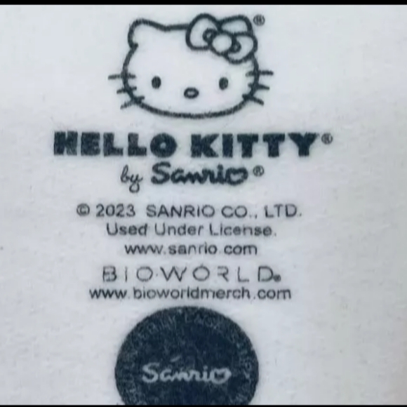 NEW Sanrio Hello Kitty Pullover Graphic Hoodie Girls Junior Sizes SM MD LG XL. - Picture 4 of 4